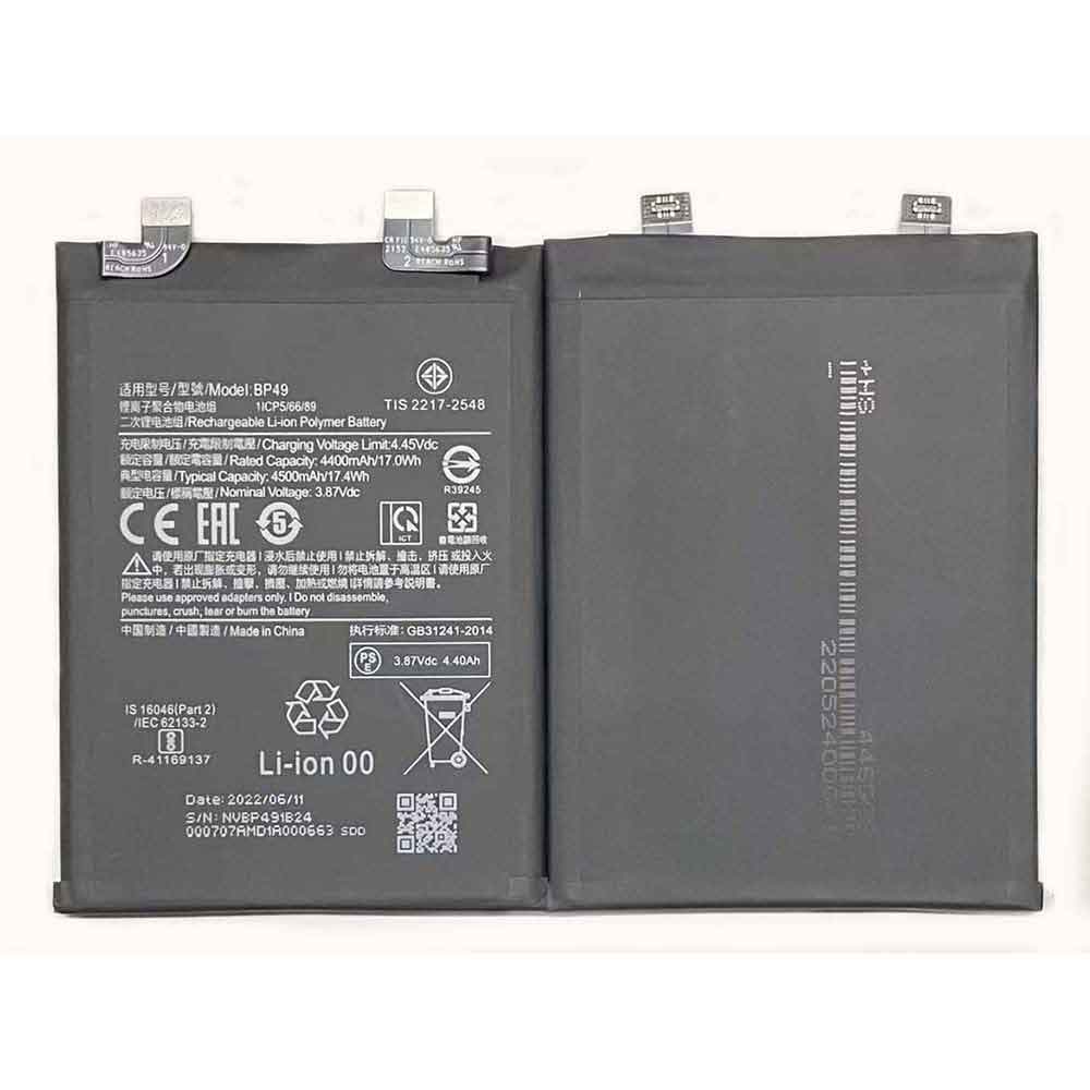 Batería para XIAOMI Gaming-Laptop-15.6-7300HQ-1050Ti/xiaomi-Gaming-Laptop-15.6-7300HQ-1050Ti-xiaomi-BP49